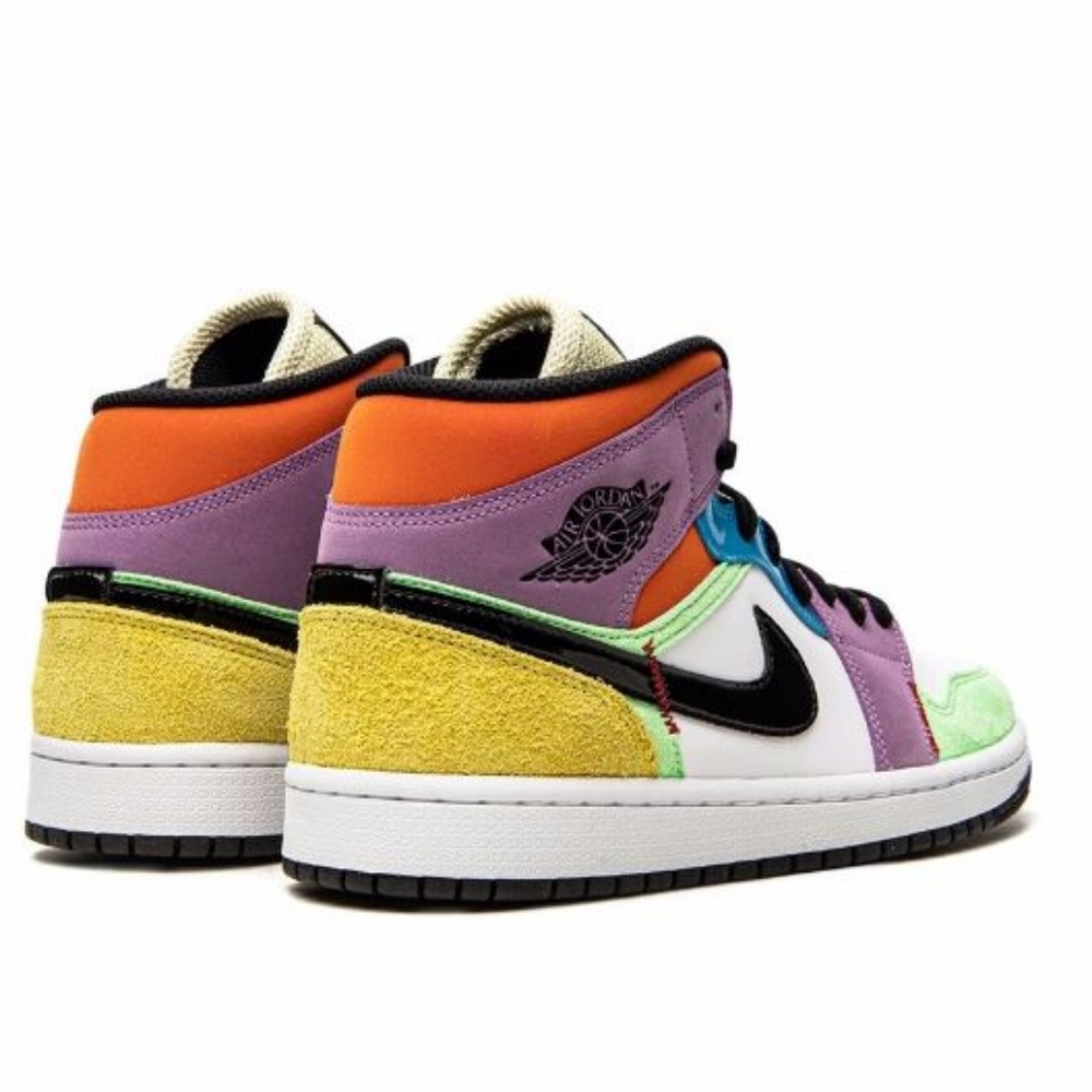 Air Jordan 1 Mid SE "Lightbulb" sneakers - Picture 3 of 12